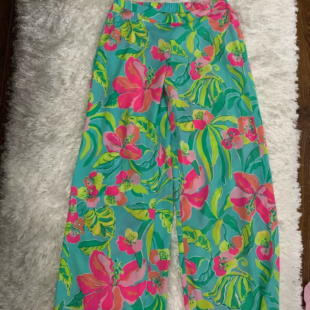 Lilly Pulitzer wide leg palazzo pants